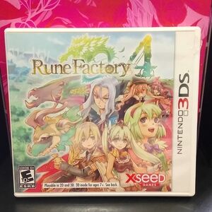 Rune Factory 4 ✨ Nintendo 3DS 💫 Complete & Like New